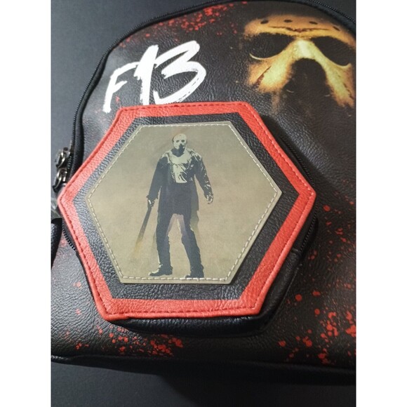 Friday The 13th Lenticular Black Mini Backpack Jason Voorhees New main image 7